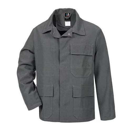HB- Chemikalienschutz- Jacke Typ 6, CHEMstandard, eisengrau